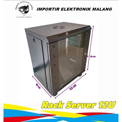 IEM - RAK RACK SERVER 12U + RODA
