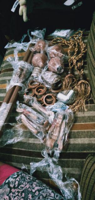 Kaki Rel Rollet / Bracket Rell / Rail / Batang Gorden / Gordyn