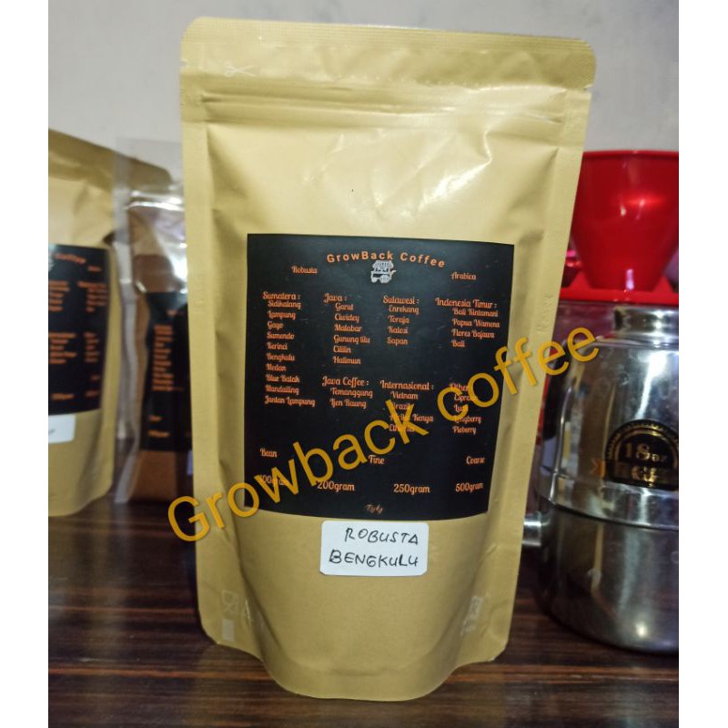 

Kopi Bengkulu Robusta 200gram