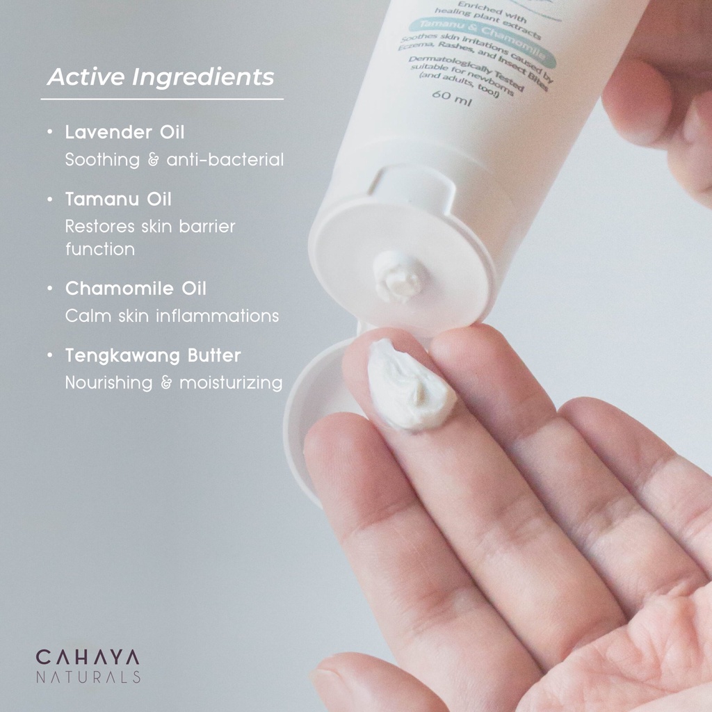 [PROMO BUY 500K FREE 1] Cahaya Naturals Calming Balm Eczema &amp; Rash Cream 30ml