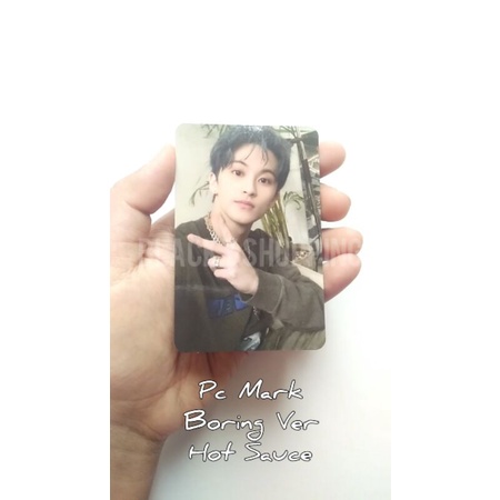 ⚠️ BACA DESKRIPSI ⚠️ WTS Jual Photocard OFFICIAL NCT Dream Pc Mark Boring Ver Hot Sauce Pc Mk Hs