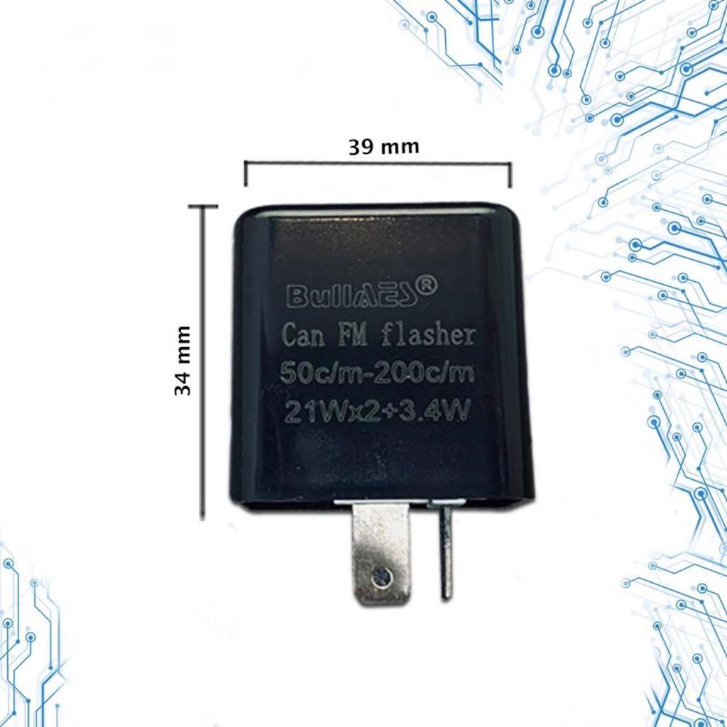 Flaser Flasher Sein Led Sen Relay Atur Kecepatan Kedip Universal FLASHER