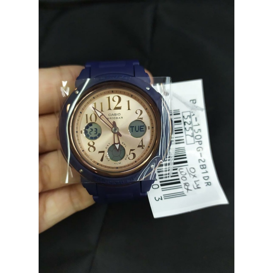 Jam Tangan Wanita BABY-G BGA-150PG-2B1DR Original Murah