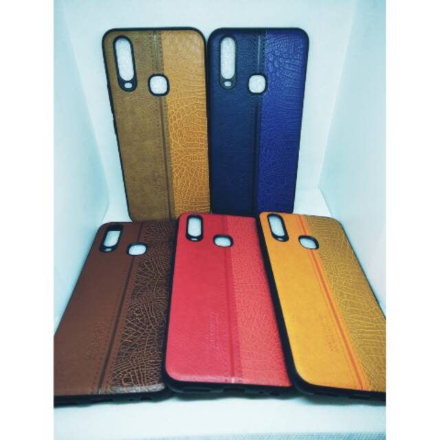 Softcase Leather Kulit Premium REALME 3 PRO/REALME 5/5 PRO/6/6 PRO/X2/X2 PRO/XT/C2/C3