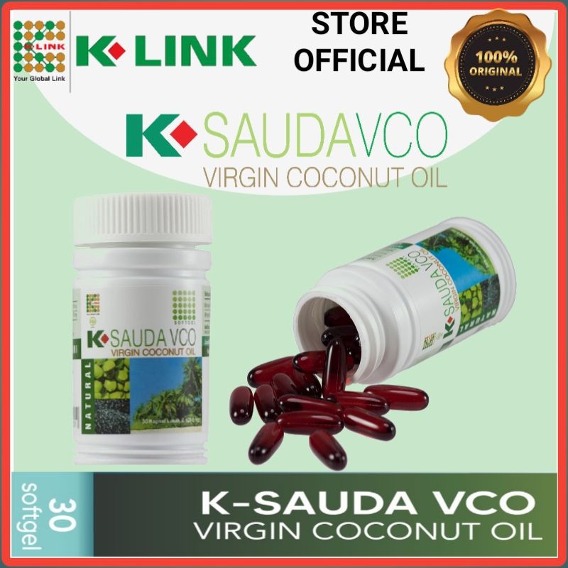 K Sauda Vco K Link Original Habbatussauda Virgin Coconut Oil Vitamin E Shopee Indonesia