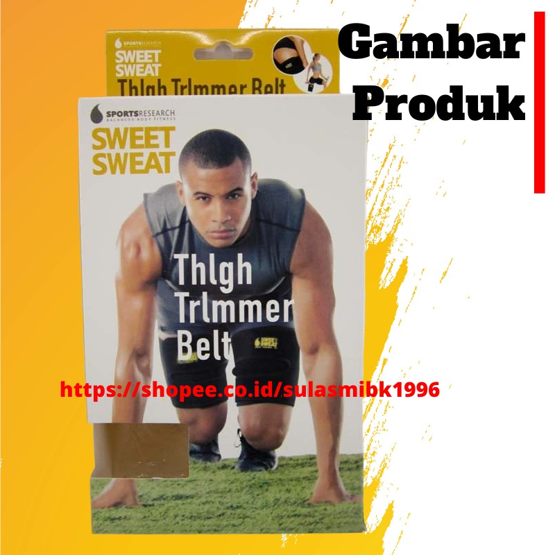 Korset Paha Pembakar Lemak Pengecil Paha Sweet Sweat Thigh Trimmer Isi 1 Pasang(2Pcs)