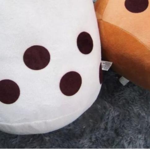 ➼ Boneka Boba Bubble Milk Tea Brown Sugar LED/Boneka Boba Bubble Milk Tea Brown Sugar LED/boba murah