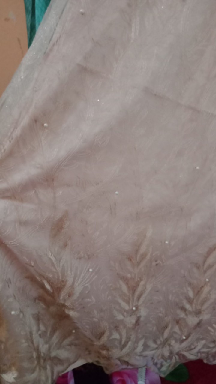 Ada Jumbo Best Seller Laudya Dress By Elsire Tile Bordir Brokat Belakang Full Kondangan