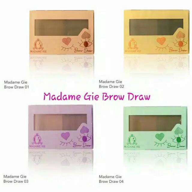 Madame Gie Brow Draw Brow Kit 2.5g - Makeup Eyebrow