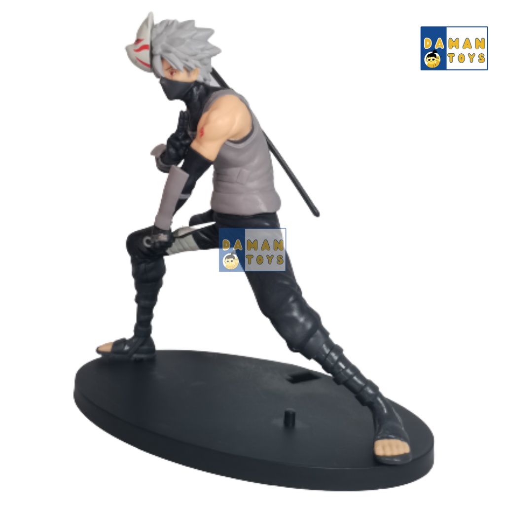 Kakashi Hatake Mask Anbu Naruto Shippuden Action Figure Koleksi Anime