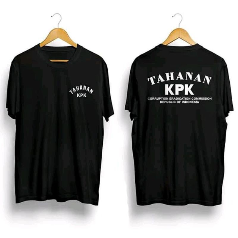 BAJU KAOS TAHANAN KPK #TAHANAN #KPK #PREMIUM
