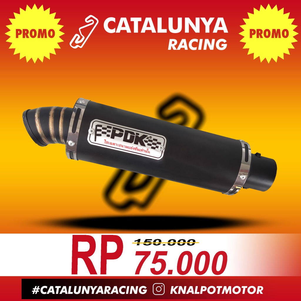 CUCI GUDANG Knalpot Racing Motor PDK !!! Habisin STOK GUDANG !!! Stok Terbatas !!!-1