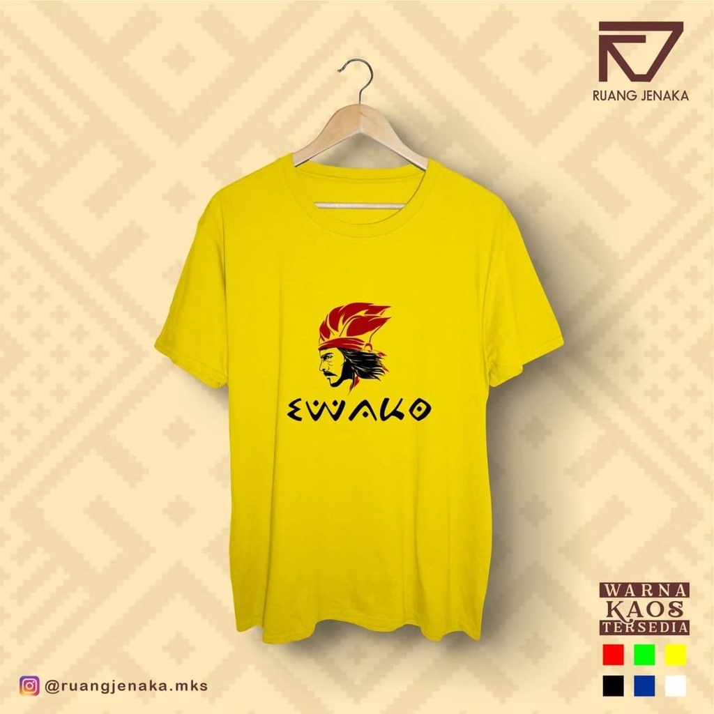 KAOS MAKASSAR SULTAN HASANUDDIN COCOK BUAT OLE-OLE