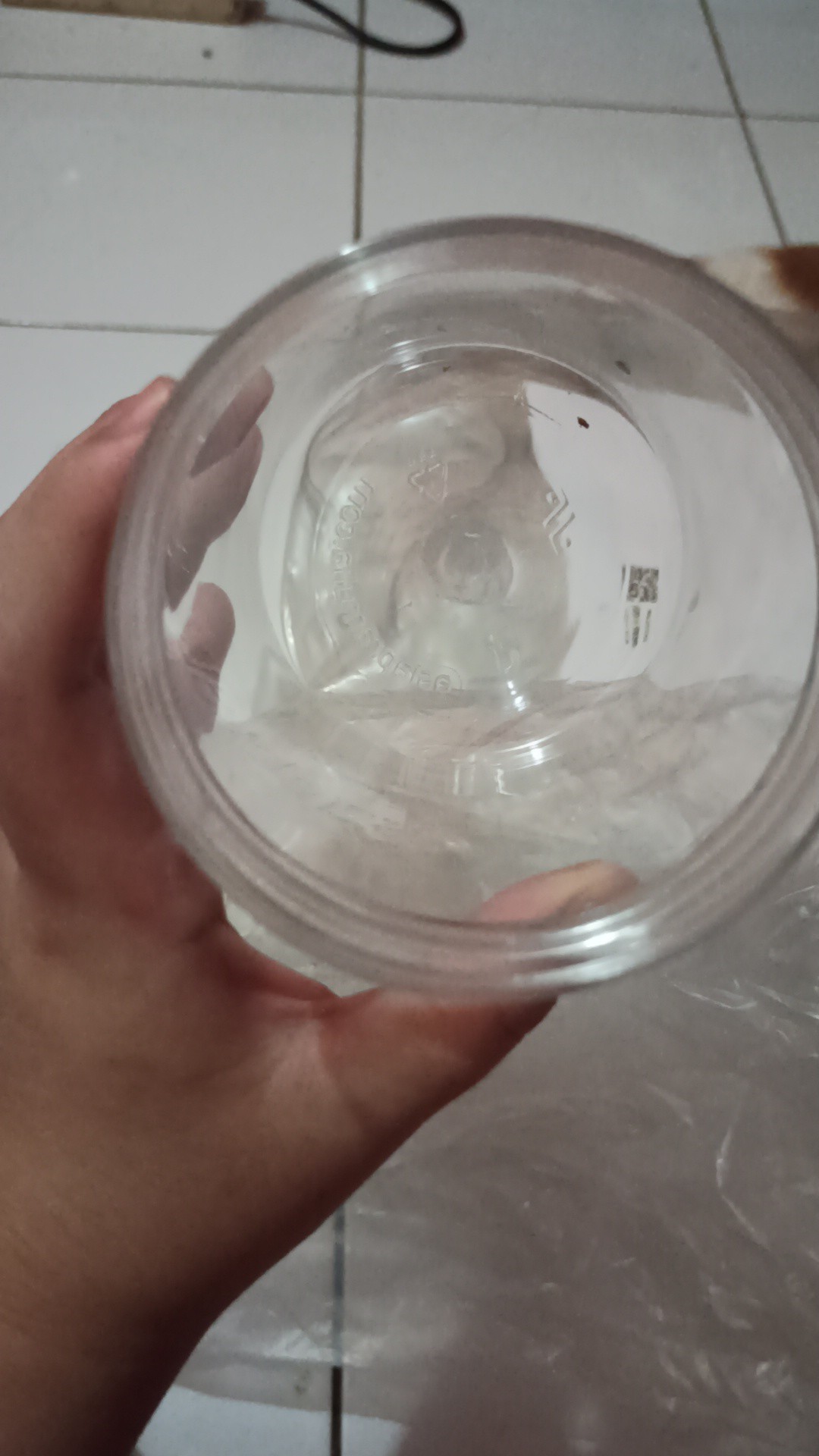 Toples Kue 800 Ml Hexagonal Murah | Toples Plastik Polos 800 Ml Hexa | Toples Kue Kering Unik