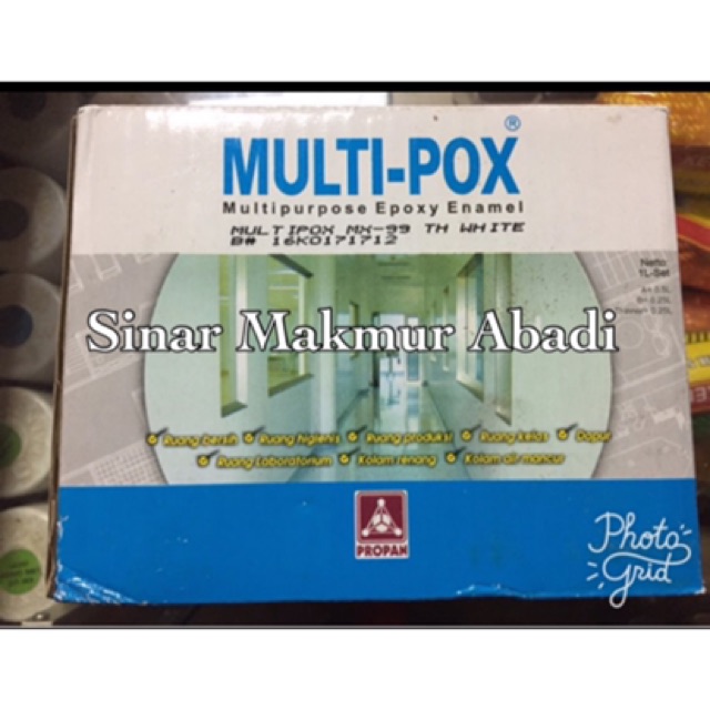 Multipox Propan MX-99 CAT EPOXY MULTIPURPOSE 3 KOMPONEN CAT KOLAM DLL