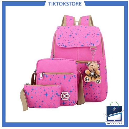 TIKTOK - TAS KLIPE - Tas Ransel Backpack Korea Fashion Morymony