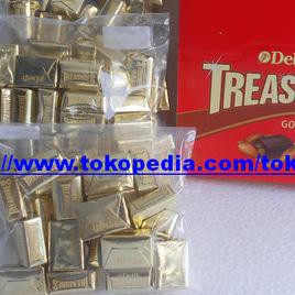 

09ys coklat delfi kiloan treasure golden almond (250gr / isi 24pcs) 860y