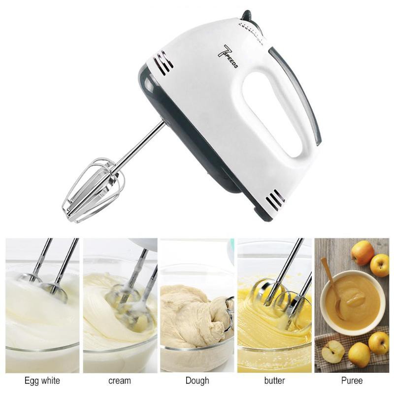 Hand Mixer 7 Speed - Kocokan Adonan Telur 7 Speeds Elektrik Serbaguna