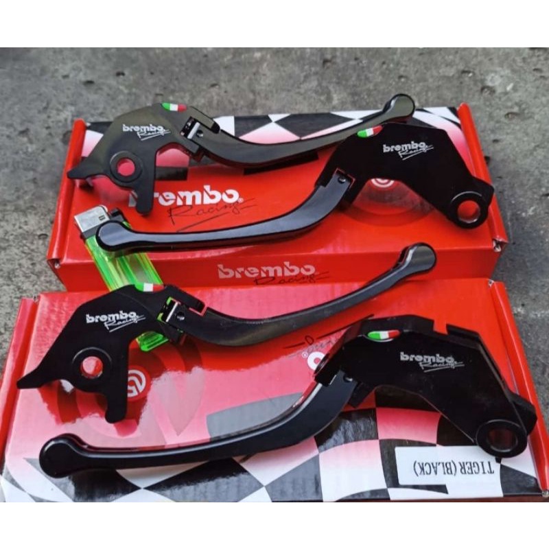 Handle Rem Set Kiri Kanan Model lipat PNP Motor CB 150 R CBR Tiger Old Tiger Revo Megapro Verza Crf 150/GL Pro Sonic dill