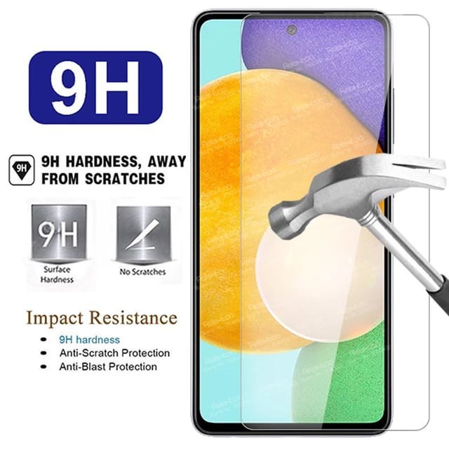 Samsung A33 A53 A73 A52 A52s 5G A72 A22 A32 4G / 5G A51 A71 A31 Tempered Glass Clear Anti Gores Kaca