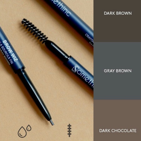 ⭐ BAGUS ⭐ SOMETHINC BROW WIZ RETRACTABLE EYEBROW | Pensil Alis Matic 2 in 1