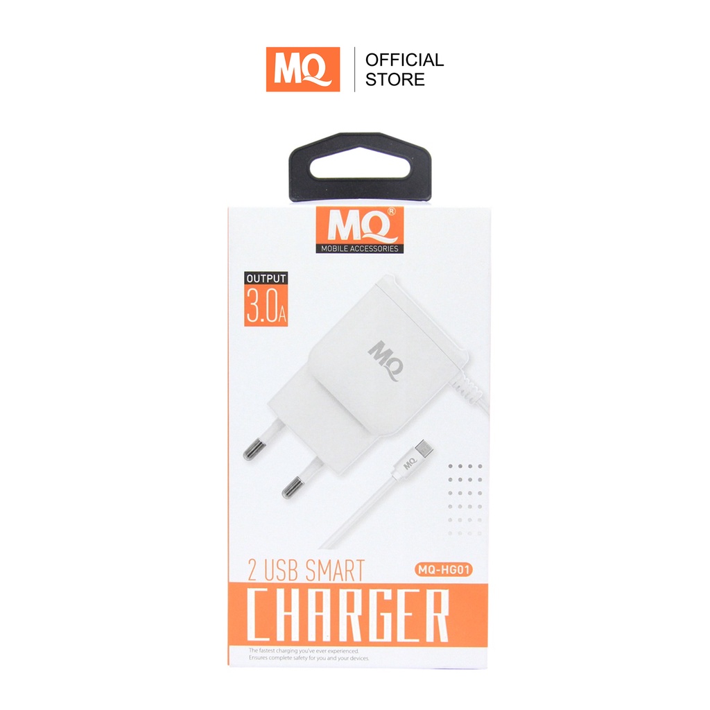 MQ Charger Fast Charging Kabel Micro Original Casan Quick Charge - Garansi 1 Tahun