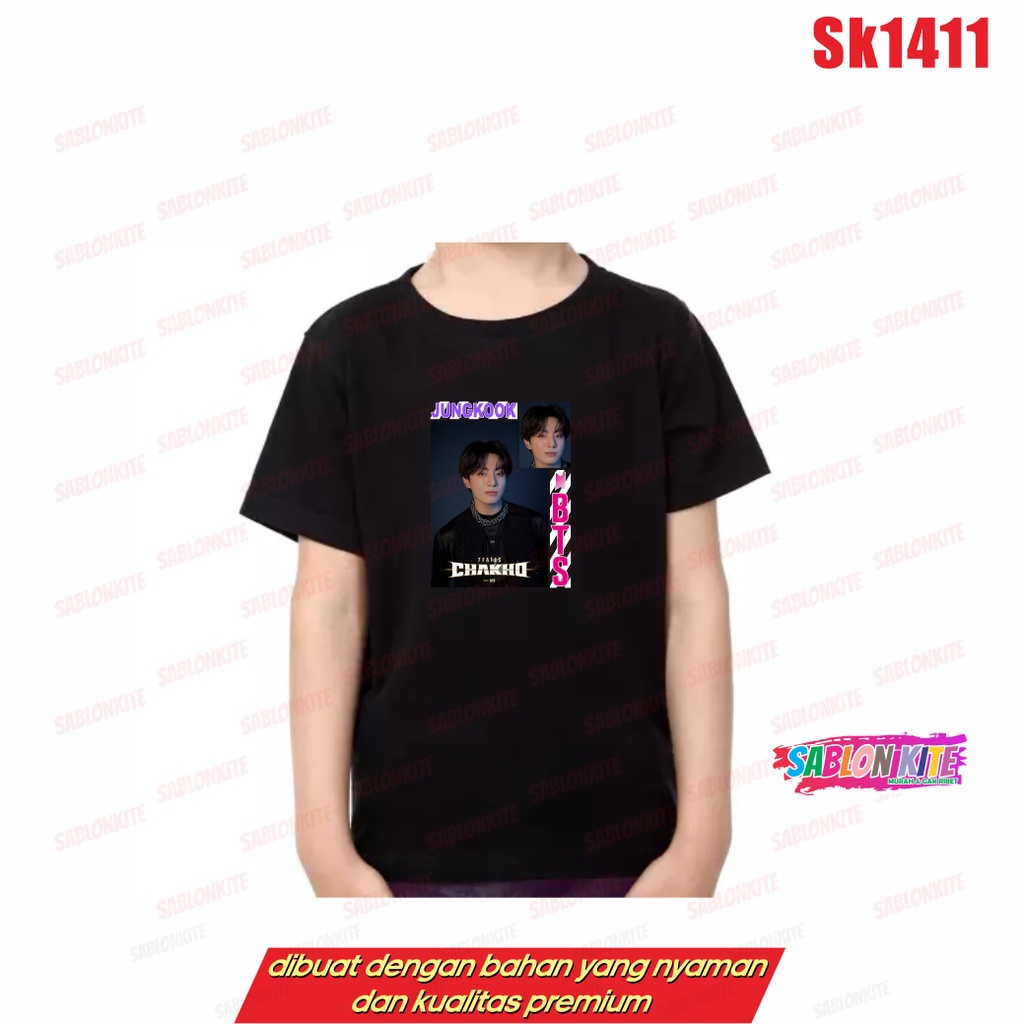 MURAH!!! KAOS KPOP CHAKHO 2 SK1411 MEMBER JK RM SG V JIN JM JH