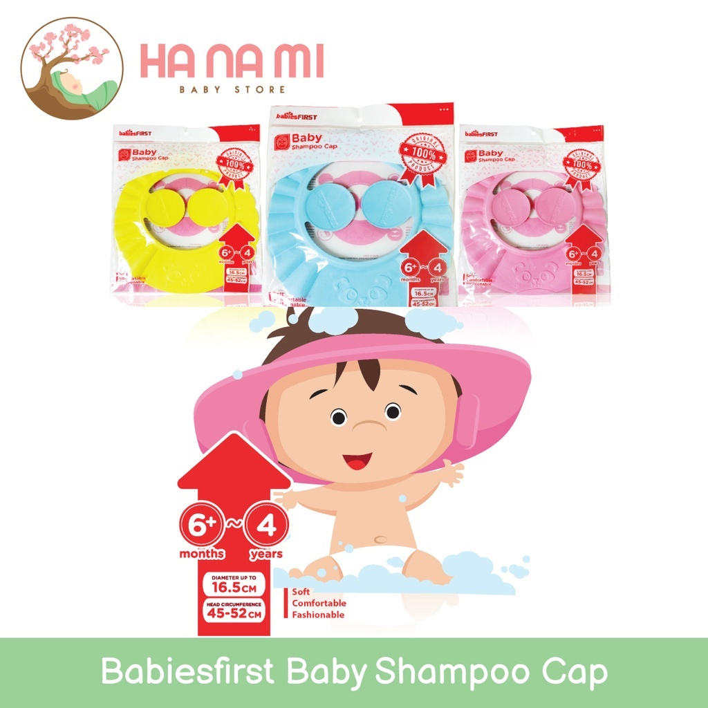 BabiesFirst Shampoo Cap - Topi keramas bayi