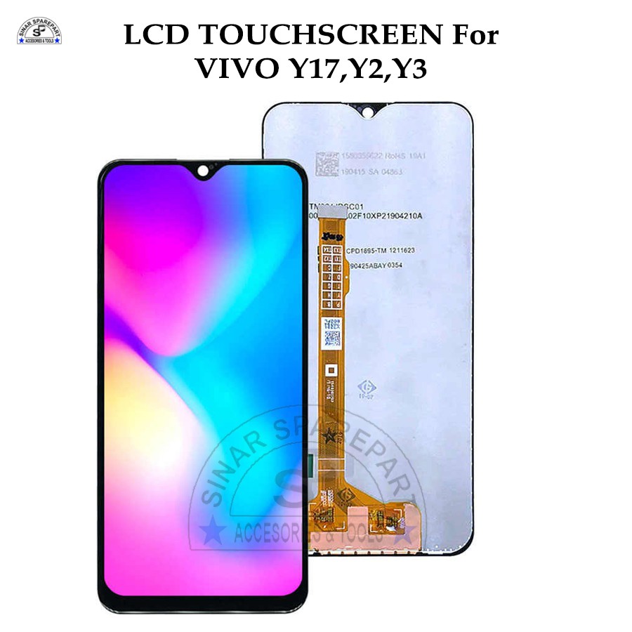 VIVO Y17 Y3 Y2 LCD + touchscreen original 100% garansi