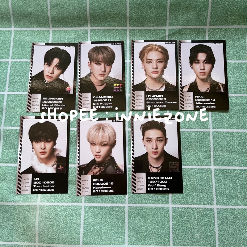 stray kids id photo oddinary official