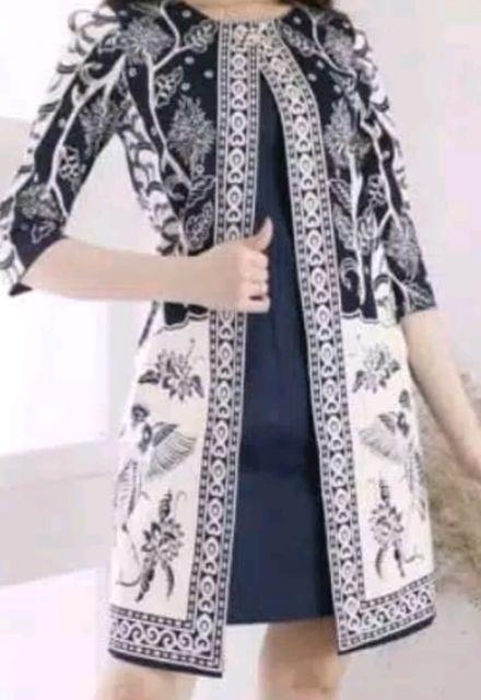 DRESS BATIK 252 HT Shopee Indonesia