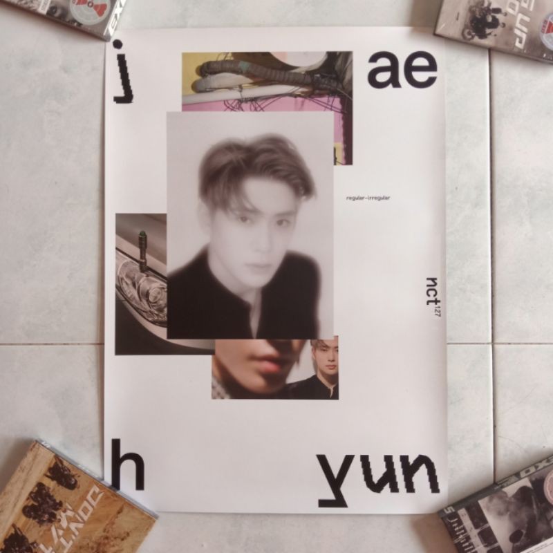 NCT 127 Jaehyun Poster / NCT 127 Regular Irregular Album Poster / NCT127 Regular Irregular Poster