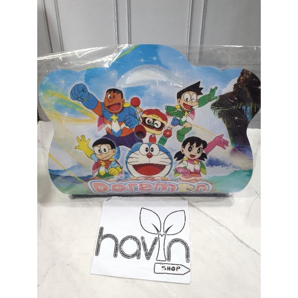 Map Binder/Binder Slip/binder Gliter/binder anak A5-Doraemon TAS