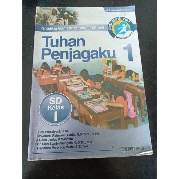 Tuhan Penjagaku kelas 1 SD revisi 2017
