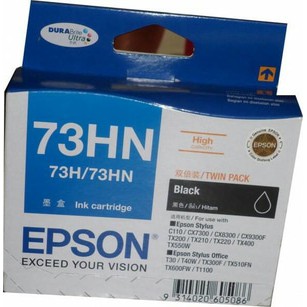 TINTA EPSON 73HN BLACK ORIGINAL