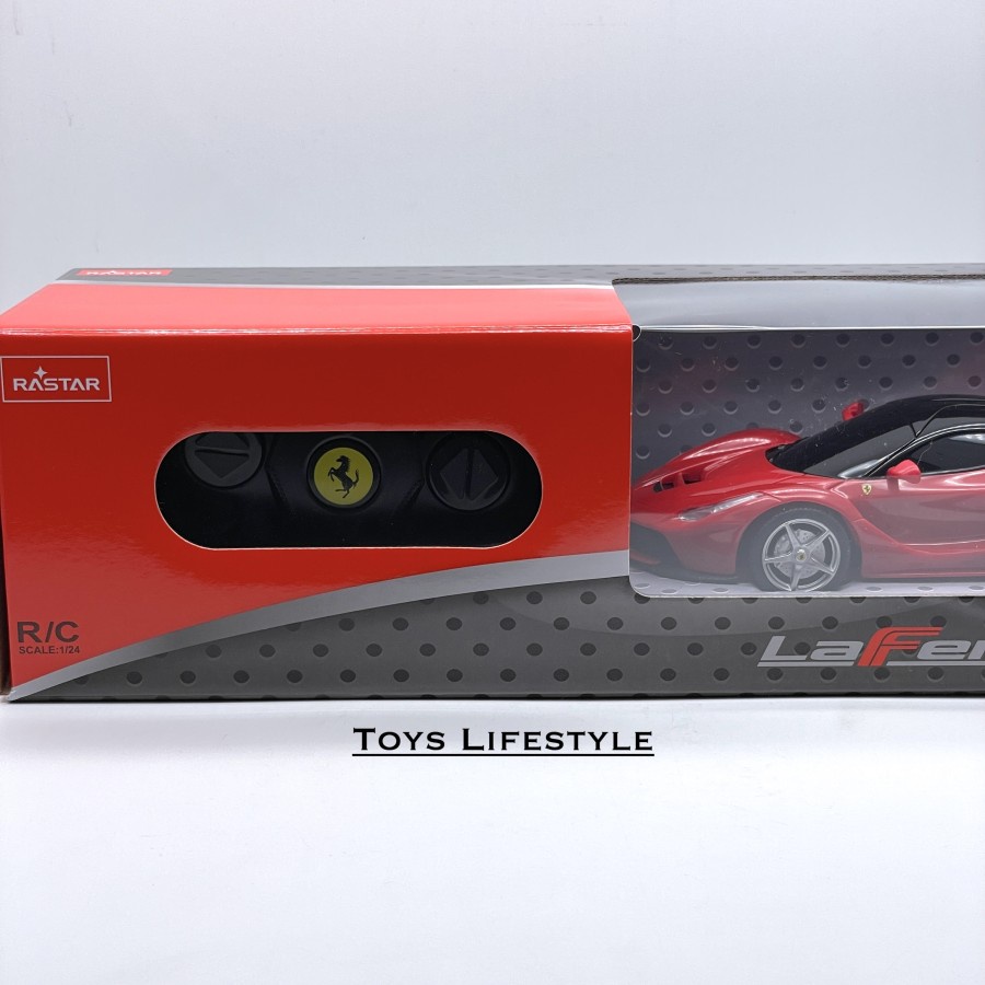 Mobil RC Remote Control RASTAR Ferrari LaFerrari 1:24 (LICENSED)