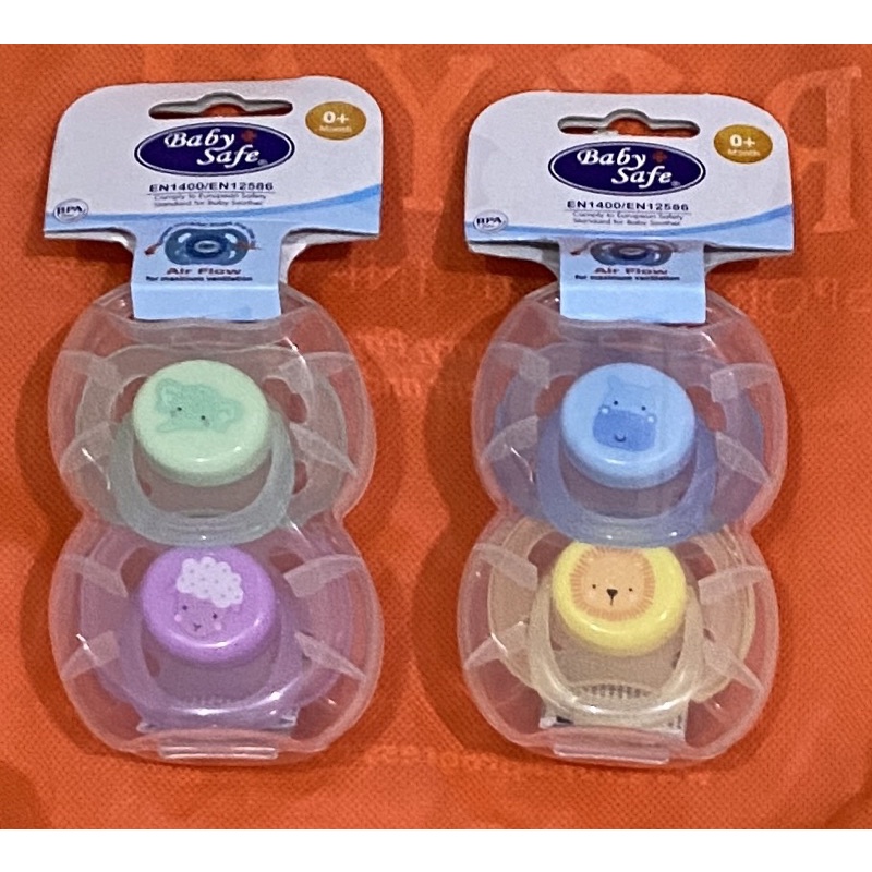 EMPENG ANAK BAYI BABY SAFE SOOTHER PACIFIER 0 6 bulan dan 6 - 8 bulan newborn