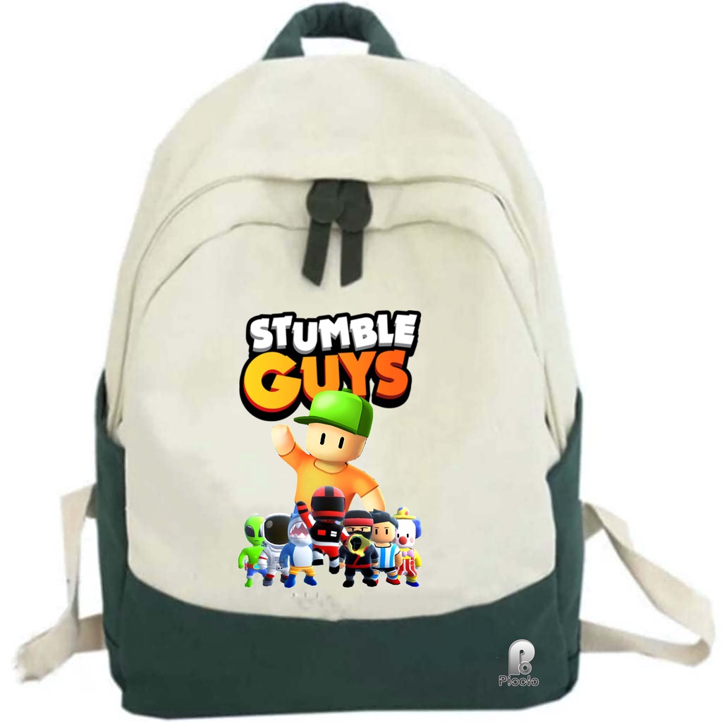 Tas Sekolah Anak SD Backpack Karakter Skin Stumble Guys