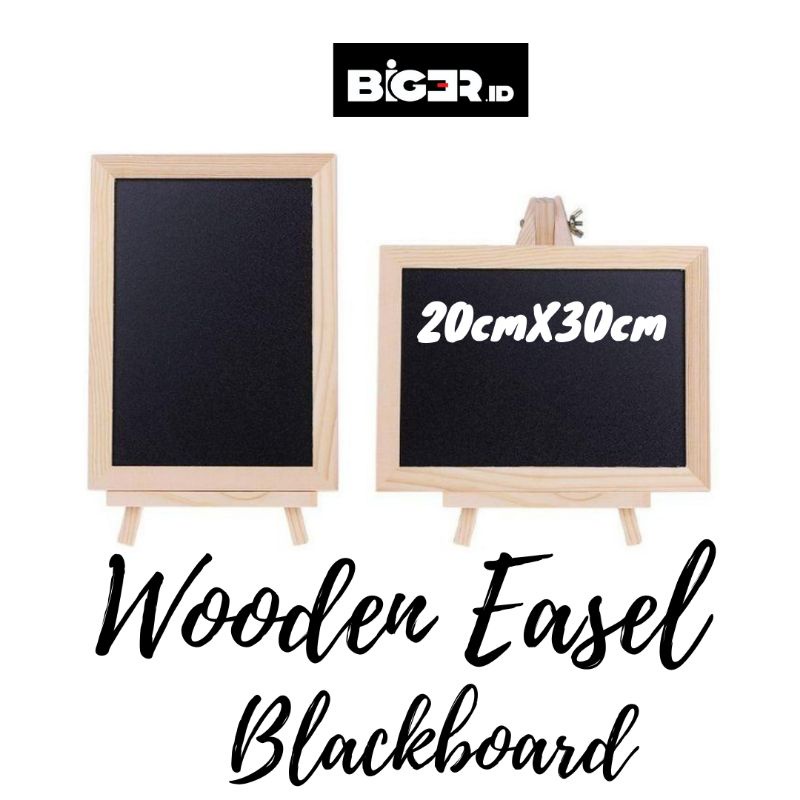 Papan Tulis Hitam 20X30 Blackboard 20cmX30cm Black Board 20 X 30 Papan Gambar Hitam Papan Kapur Fram