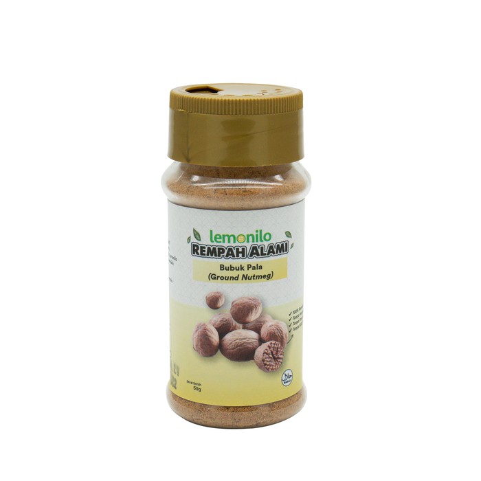 

Lemonilo Rempah Alami Pala Bubuk (Ground Nutmeg) 50 gr