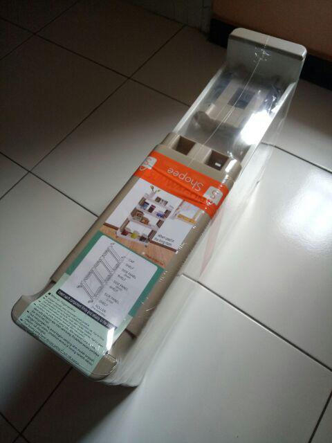 Krishome Slim Rack 4 Susun Serbaguna/rak Sudut/rak Nyempil 4 Tingkat
