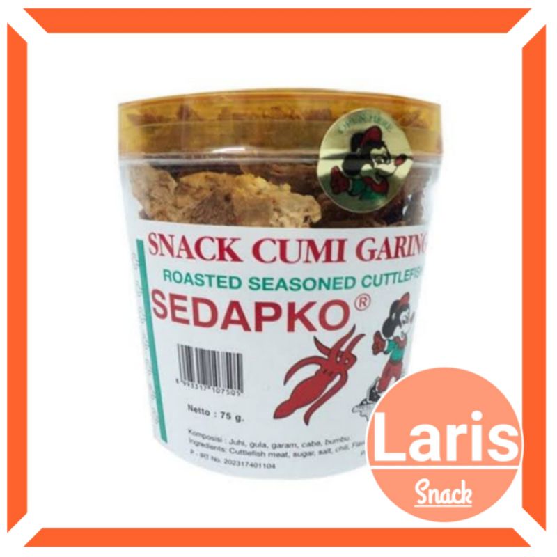 

JUHI SEDAPKO TOPLES KECIL 75 GR / SNACK ABON JUHI CUMI GARING SEDAPKO TOPLES / LARISSNACK