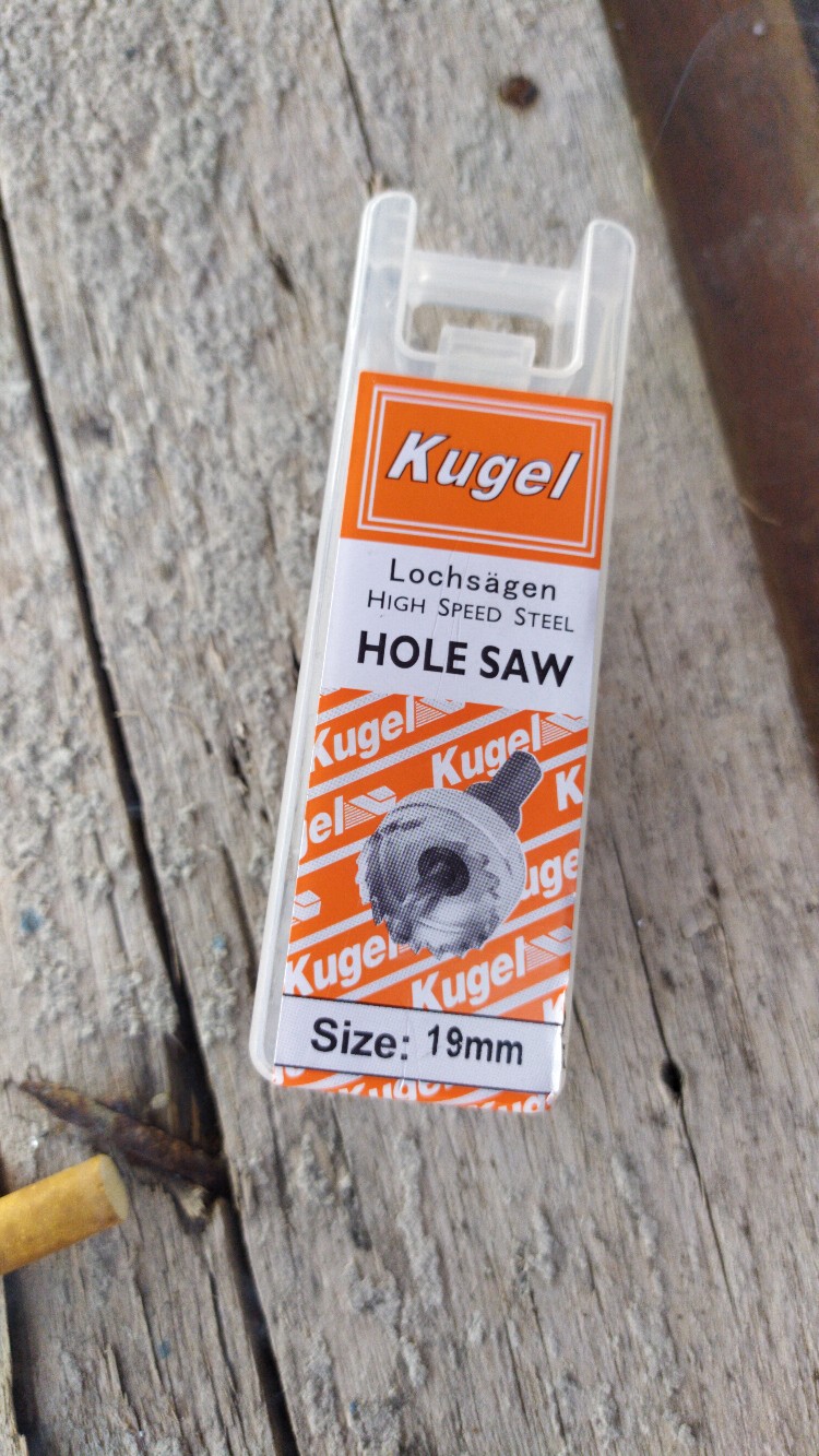 Hole Saw Besi Hss Kugel 19 Mm - Mata Bor Lubang 19 Mm