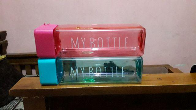 My Botol Persegi Warna