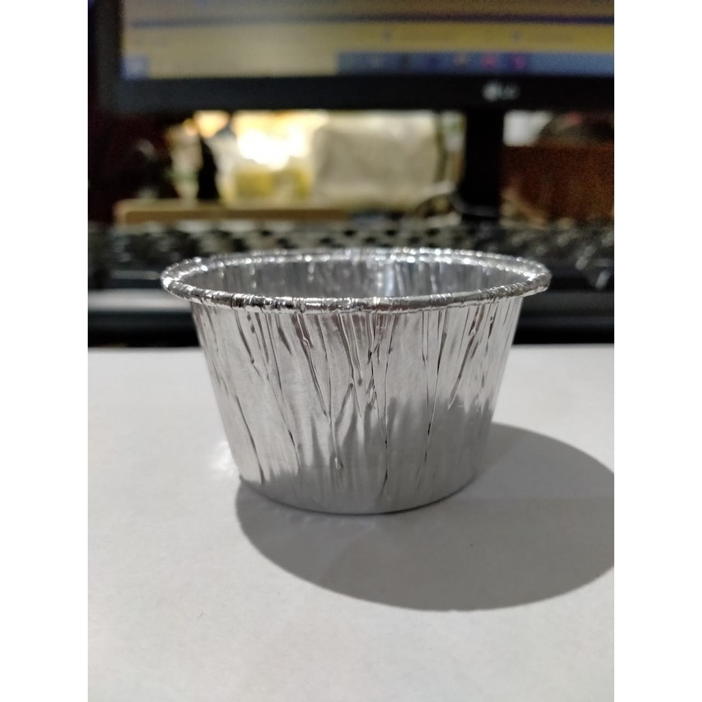 Alumunium Foil Cup -- Alu Tray RX75 isi 10