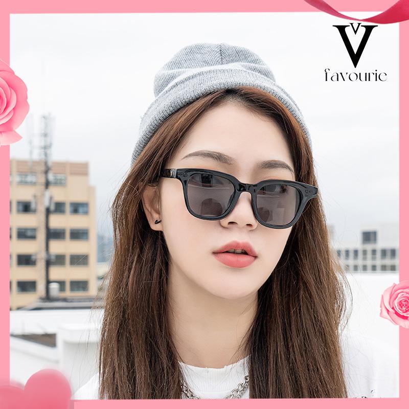 [COD]1 Pcs Korea Kacamata Hitam Wanita Kacamata Anti Radiasi Blueray Warna Permen Uniseks Sunglasses-FA