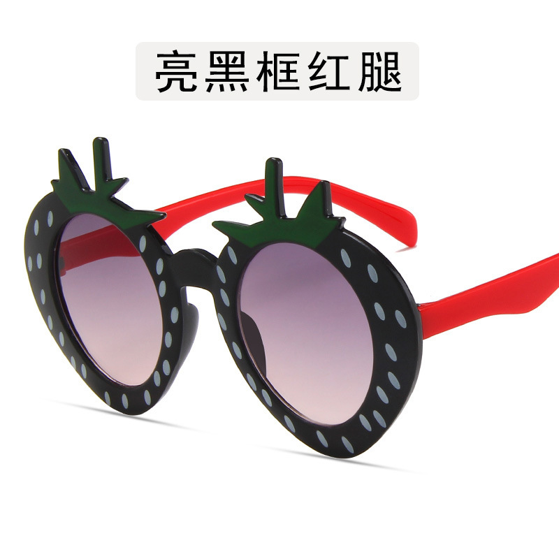 【YUZHU】COD New Fashion Kartun Strawberry Dekorasi Pesta Kacamata untuk Anak-anak