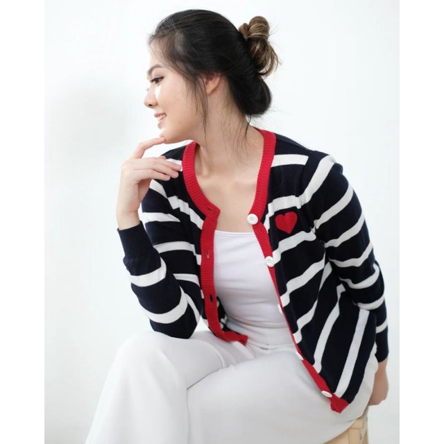 SEOUL KNIT CARDIGAN - CARDIGAN WANITA TANGAN PANJANG