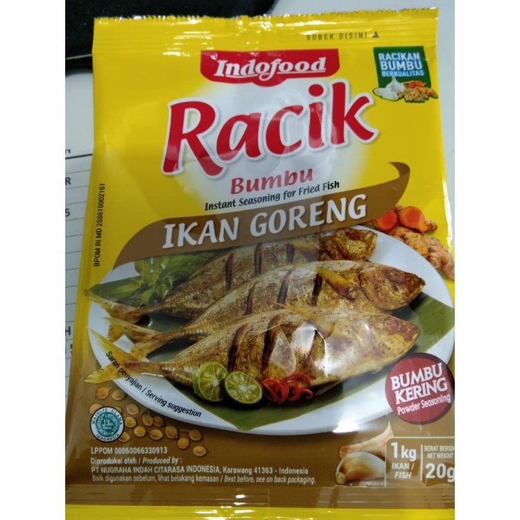 

Racik Ikan Goreng 20 G