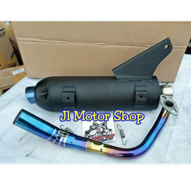 Knalpot Standar Racing Tsugi Tsukigi Beat Scoopy Vario 110 125 150 Fino Mio M3 Xeon Xride Soulgt Dll